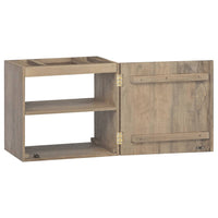 Thumbnail for Wand-Badschrank 45x30x40 cm Massivholz Teak