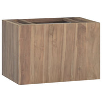 Thumbnail for Wand-Badschrank 60x39x40 cm Massivholz Teak