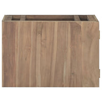 Thumbnail for Wand-Badschrank 60x39x40 cm Massivholz Teak