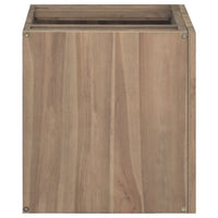 Thumbnail for Wand-Badschrank 60x39x40 cm Massivholz Teak