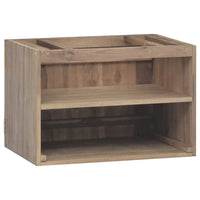 Thumbnail for Wand-Badschrank 60x39x40 cm Massivholz Teak