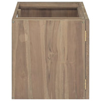 Thumbnail for Wand-Badschrank 90x39x40 cm Massivholz Teak