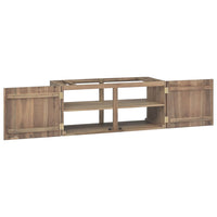 Thumbnail for Wand-Badschrank 90x39x40 cm Massivholz Teak