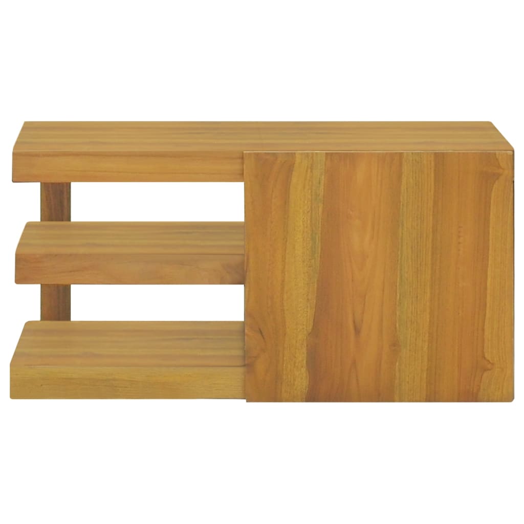 Wand-Badschrank 60x45x30 cm Massivholz Teak