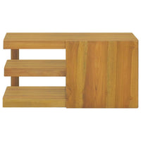 Thumbnail for Wand-Badschrank 60x45x30 cm Massivholz Teak