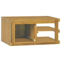 Thumbnail for Wand-Badschrank 60x45x30 cm Massivholz Teak