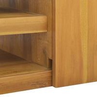 Thumbnail for Wand-Badschrank 60x45x30 cm Massivholz Teak
