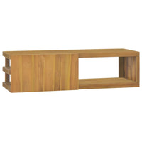 Thumbnail for Wand-Badschrank 110x40x30 cm Massivholz Teak