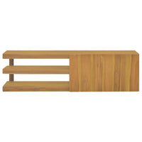 Thumbnail for Wand-Badschrank 110x40x30 cm Massivholz Teak