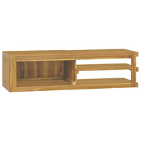 Thumbnail for Wand-Badschrank 110x40x30 cm Massivholz Teak