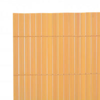 Thumbnail for Gartenzaun Doppelseitig 90x400 cm Gelb