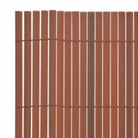 Thumbnail for Gartenzaun Doppelseitig 110x500 cm Braun