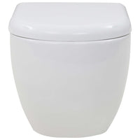 Thumbnail for Hänge-Toilette mit Unterputzspülkasten Keramik