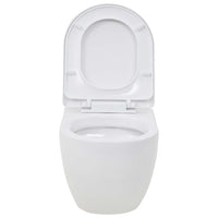Thumbnail for Hänge-Toilette mit Unterputzspülkasten Keramik