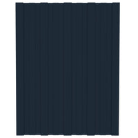 Thumbnail for Dachpaneele 12 Stk. Verzinkter Stahl Anthrazit 60x45 cm