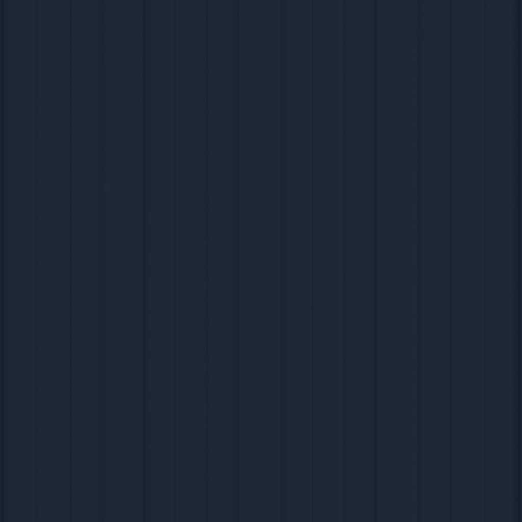 Dachpaneele 12 Stk. Verzinkter Stahl Anthrazit 60x45 cm