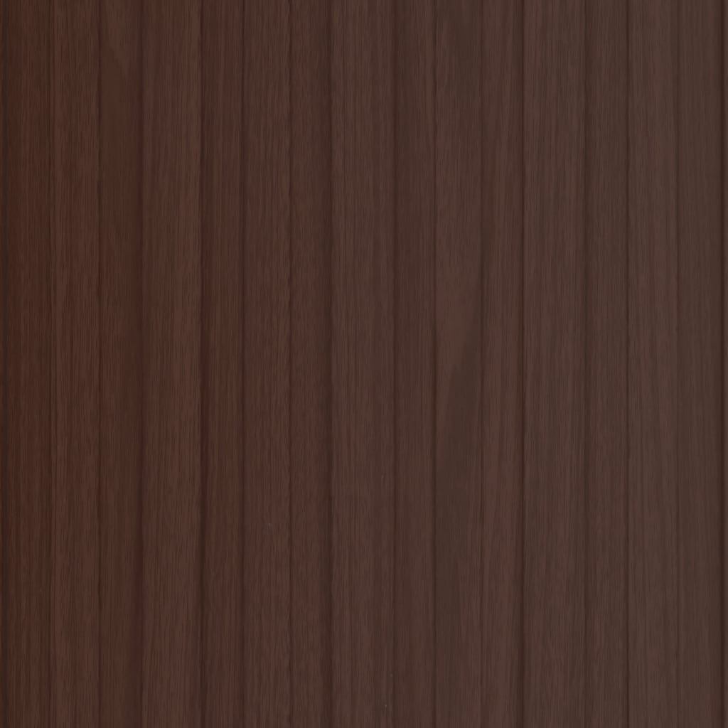 Dachpaneele 12 Stk. Verzinkter Stahl Braun 60x45 cm