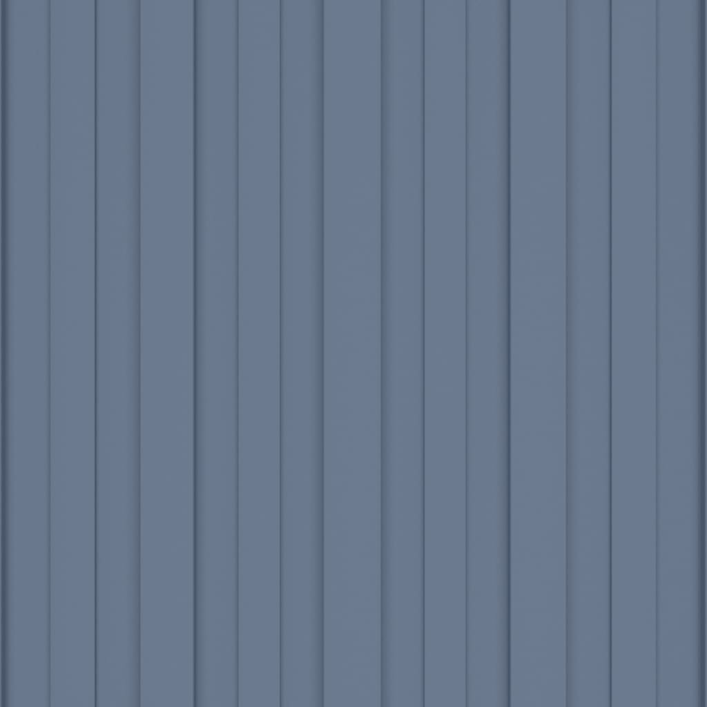 Dachpaneele 12 Stk. Verzinkter Stahl Grau 80x45 cm