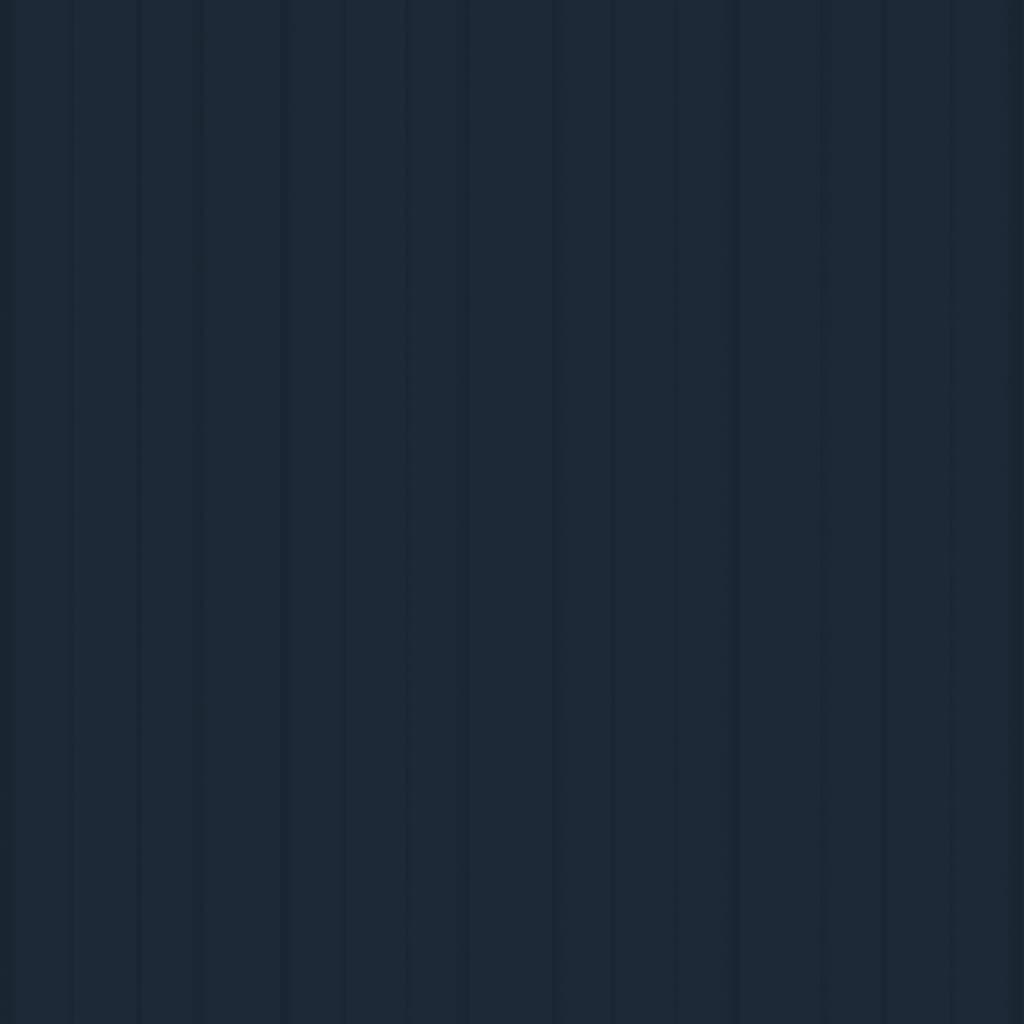 Dachpaneele 12 Stk. Verzinkter Stahl Anthrazit 80x45 cm