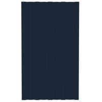 Thumbnail for Dachpaneele 36 Stk. Verzinkter Stahl Anthrazit 80x45 cm