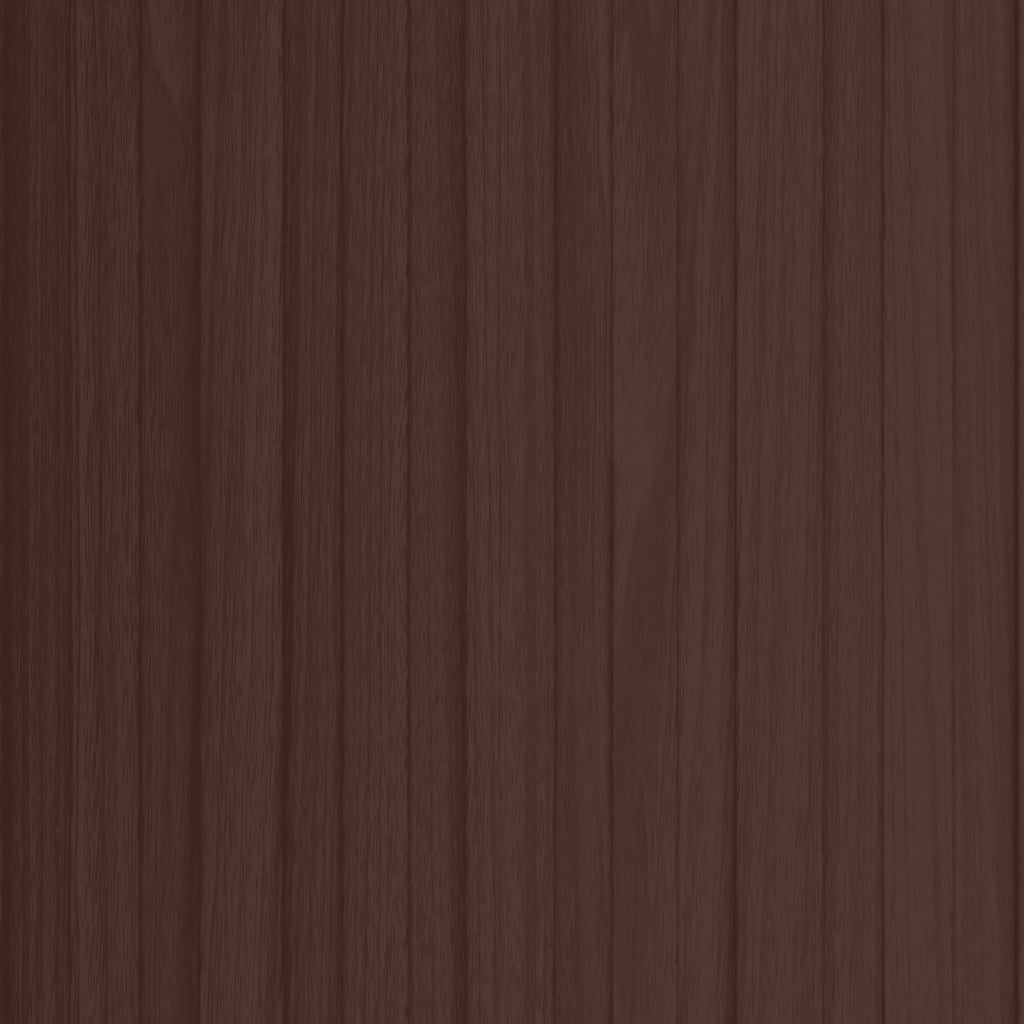 Dachpaneele 36 Stk. Verzinkter Stahl Braun 80x45 cm