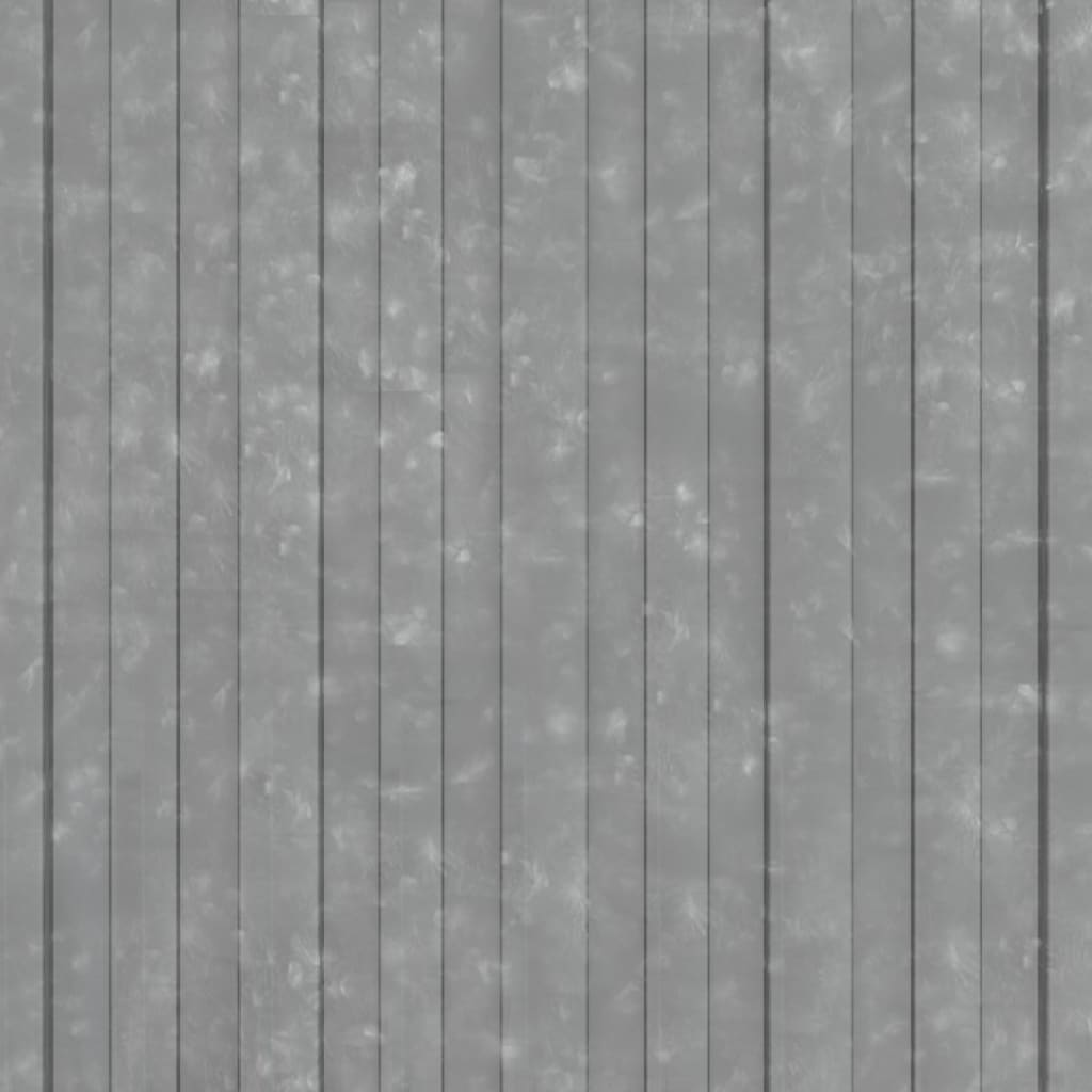 Dachpaneele 12 Stk. Verzinkter Stahl Silbern 80x45 cm