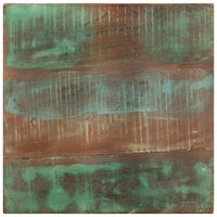 Thumbnail for Beistelltisch mit Rädern 40x40x42 cm Altholz Massiv