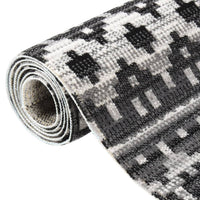 Thumbnail for Outdoor-Teppich Flachgewebe 80x150 cm Dunkelgrau