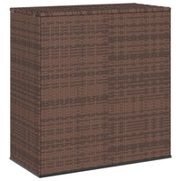 Thumbnail for Garten-Kissenbox PE Rattan 100x49x103,5 cm Braun