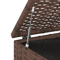 Thumbnail for Garten-Kissenbox PE Rattan 100x49x103,5 cm Braun