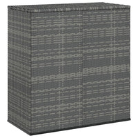 Thumbnail for Garten-Kissenbox PE Rattan 100x49x103,5 cm Grau