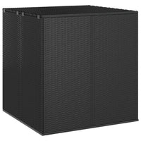 Thumbnail for Garten-Kissenbox PE Rattan 100x97,5x104 cm Schwarz