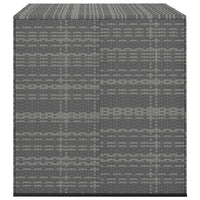 Thumbnail for Garten-Kissenbox PE Rattan 100x97,5x104 cm Grau
