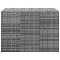 Thumbnail for Garten-Kissenbox PE Rattan 145x100x103 cm Grau