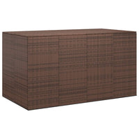 Thumbnail for Garten-Kissenbox PE Rattan 194x100x103 cm Braun