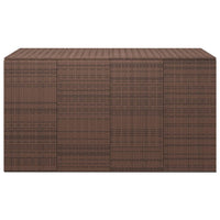 Thumbnail for Garten-Kissenbox PE Rattan 194x100x103 cm Braun