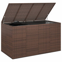 Thumbnail for Garten-Kissenbox PE Rattan 194x100x103 cm Braun