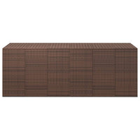 Thumbnail for Garten-Kissenbox PE Rattan 291x100,5x104 cm Braun