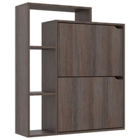 Thumbnail for Schuhschrank Grau Sonoma 79,5x24x90,5 cm Spanplatte