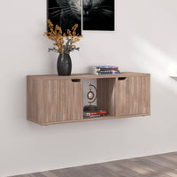 Thumbnail for TV-Schrank Graue Sonoma-Eiche 88,5x27,5x30,5 cm Spanplatte