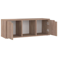 Thumbnail for TV-Schrank Graue Sonoma-Eiche 88,5x27,5x30,5 cm Spanplatte