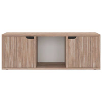 Thumbnail for TV-Schrank Graue Sonoma-Eiche 88,5x27,5x30,5 cm Spanplatte