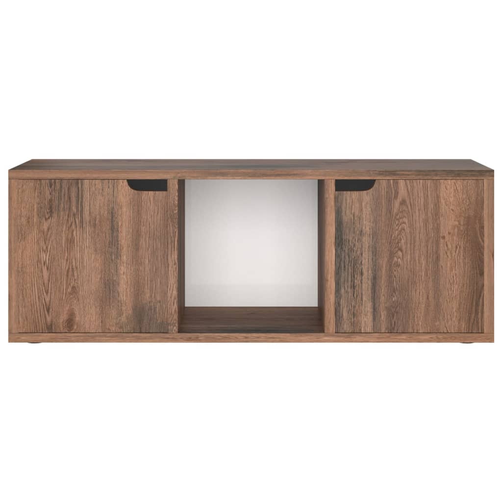 TV-Schrank Räuchereiche 88,5x27,5x30,5 cm Spanplatte