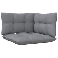 Thumbnail for Garten-Ecksofa mit Grauen Kissen Massivholz Kiefer