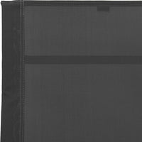 Thumbnail for Sonnenliege Stahl und Textilene Schwarz