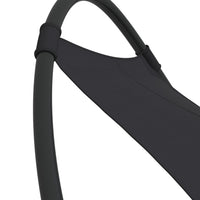 Thumbnail for Schaukelliege mit Rollen Stahl & Textilene Schwarz