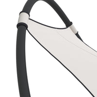 Thumbnail for Schaukelliege mit Rollen Stahl & Textilene Creme