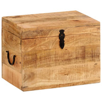 Thumbnail for Aufbewahrungsbox 39x28x31 cm Massivholz Mango