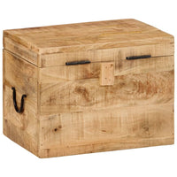 Thumbnail for Aufbewahrungsbox 39x28x31 cm Massivholz Mango