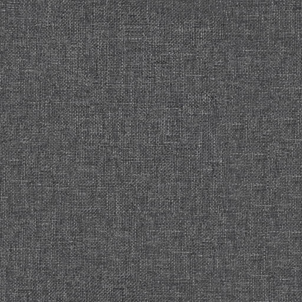 Barhocker Dunkelgrau Stoff